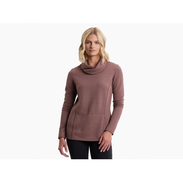 Kuhl Womens Athena Pullover APR Alpenrose / L