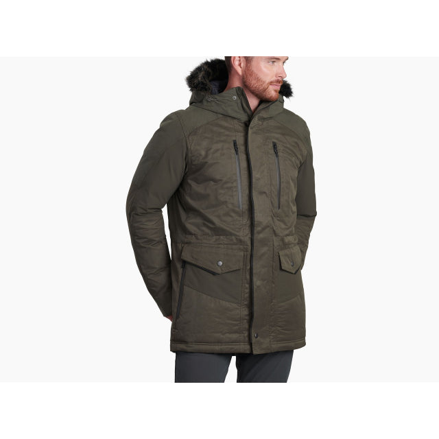 Kuhl Mens Ukon Down Parka DKM Dark Moss