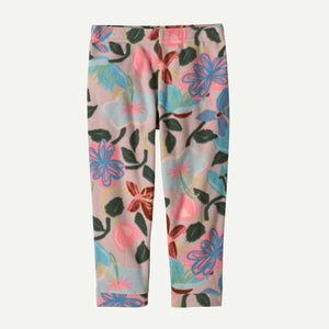 Patagonia Baby Micro D Bottoms Hopes and Blooms: Fuzzy Mauve