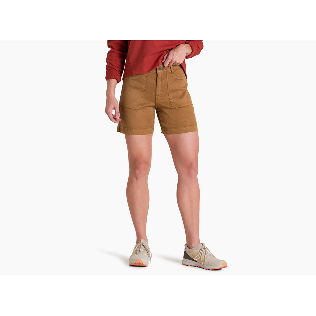 Kuhl Womens Seaboard Short - 6 Sawdust