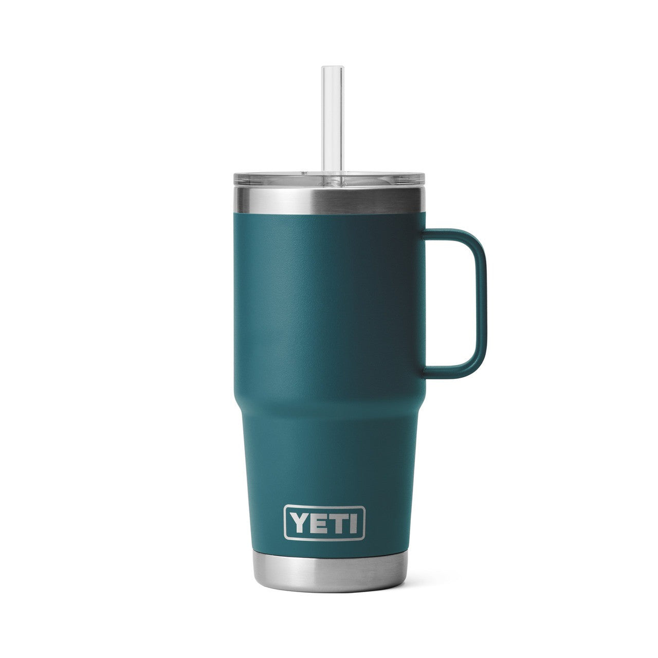 Yeti Rambler 25oz Straw Mug Agave Teal
