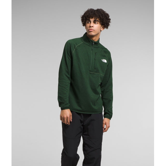 The North Face Mens Canyonlands ½ Zip Pine Needle Heather