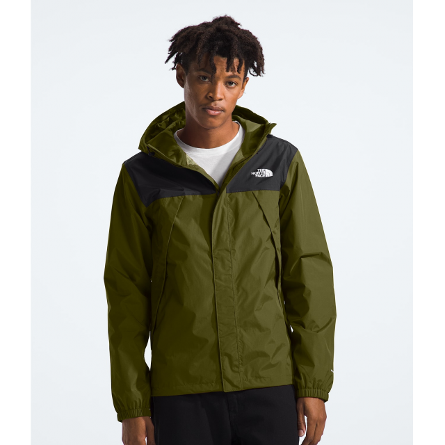 The North Face Men&#39;s Antora Jacket 4FR Forest Olive/TNF Black-NPF