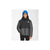 The North Face Boys' Reversible Mount Chimbo Full Zip Hooded Jacket DYY TNF Medium Grey Heather