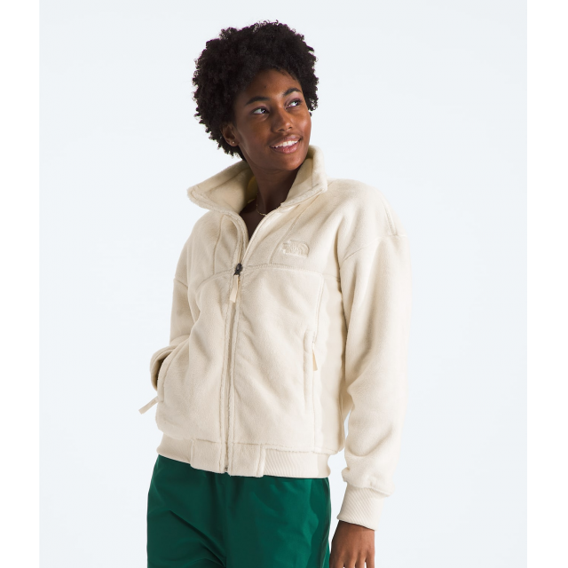 The North Face Womens Osito Lux Jacket QLI White Dune
