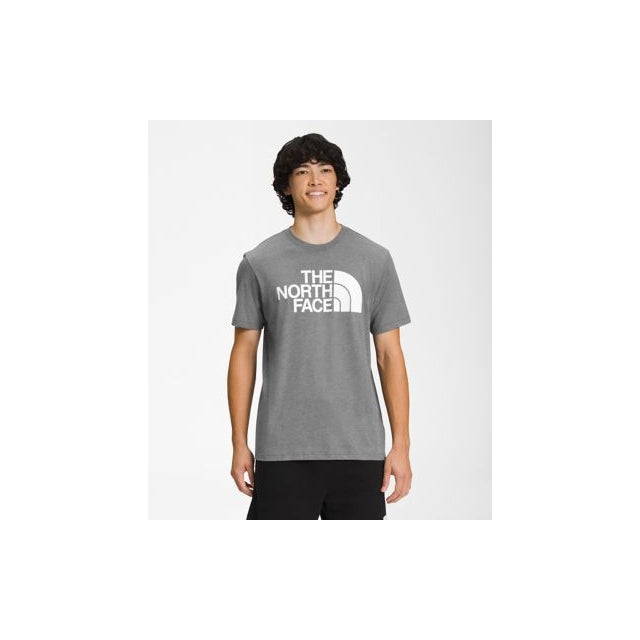 The North Face Men&#39;s S/S Half Dome Tee GAZ TNF Medium Heather/TNF White