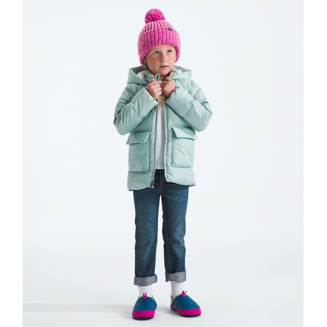 The North Face K North Down Fleece Lined Parka 1OC Muted Pine