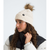 The North Face K Oh Mega Fur Pom Beanie QLI White Dune