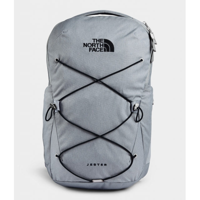 The North Face Jester Backpack AIE Mid Grey Dark Heather/TNF Black/NPF