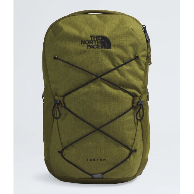 The North Face Jester Backpack XI5 Forest Olive Light Heather/TNF Black