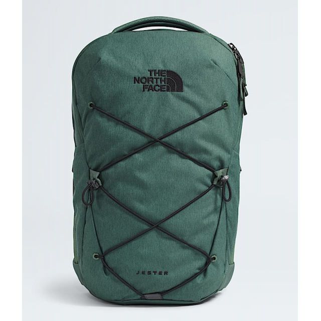 The North Face Jester Backpack A71 Duck Green Dark Heather/TNF Black