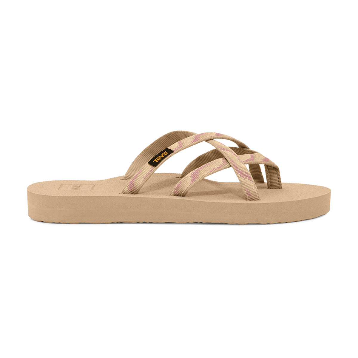 Teva Womens Olowahu Neon Wave Peach Ice
