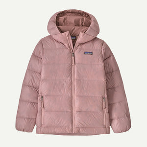 Patagonia Kids Hi-Loft Down Sweater Hoody Fuzzy auve / M