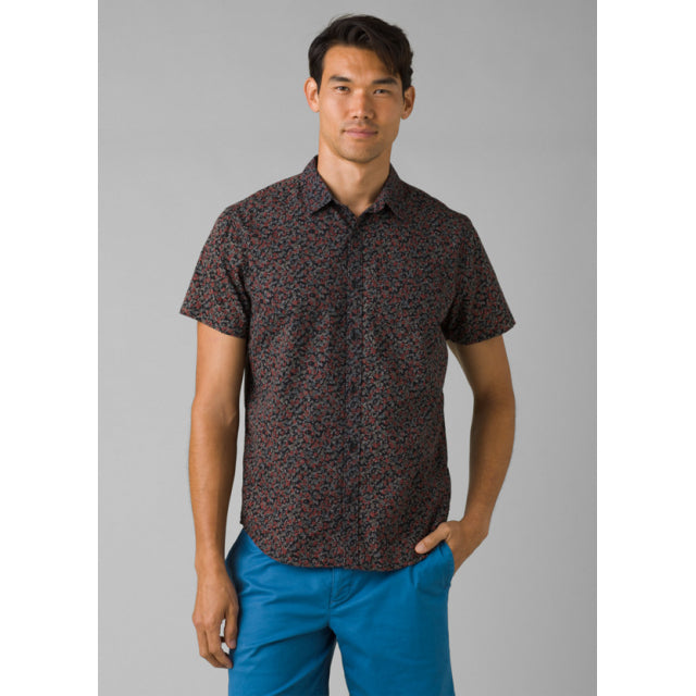 Prana Men&#39;s Stimmersee Shirt 600 Paintbrush Floral