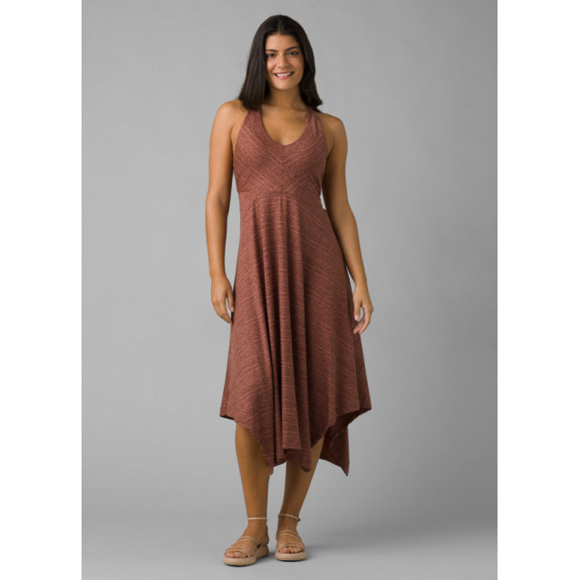 Prana Women&#39;s Saxon Dress 200 Terra Pebbles