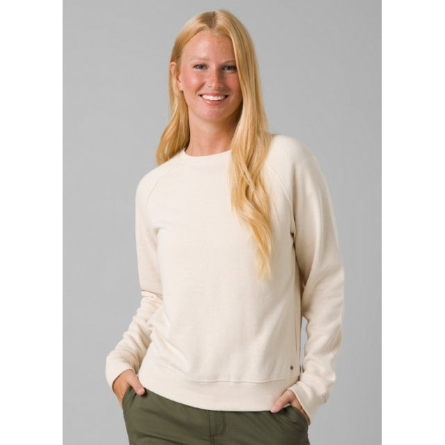 Prana Women&#39;s Cozy Up Sweatshirt 250 Canvas Heather