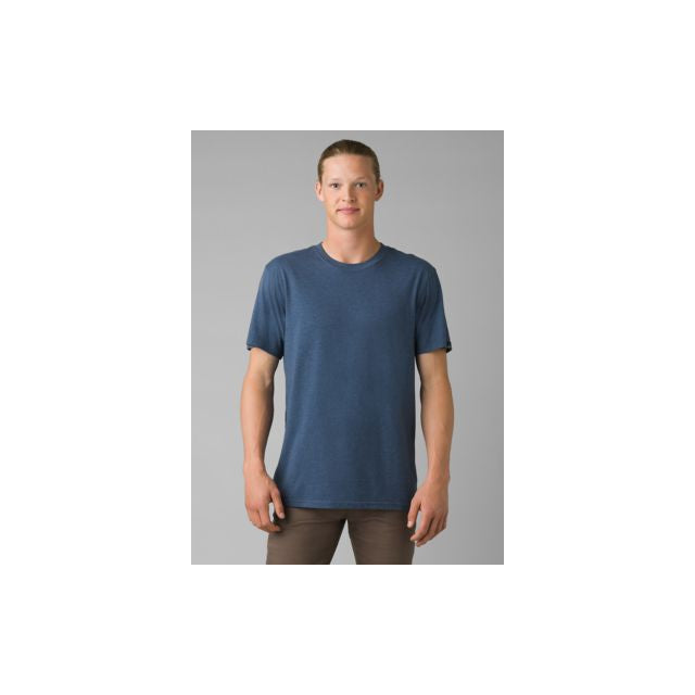 Prana Men's prAna Crew T-Shirt 400 Denim Heather
