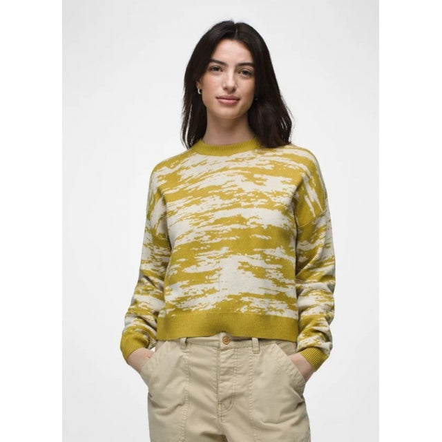 Prana W Sun Fall Sweater 700 Golden Leaf