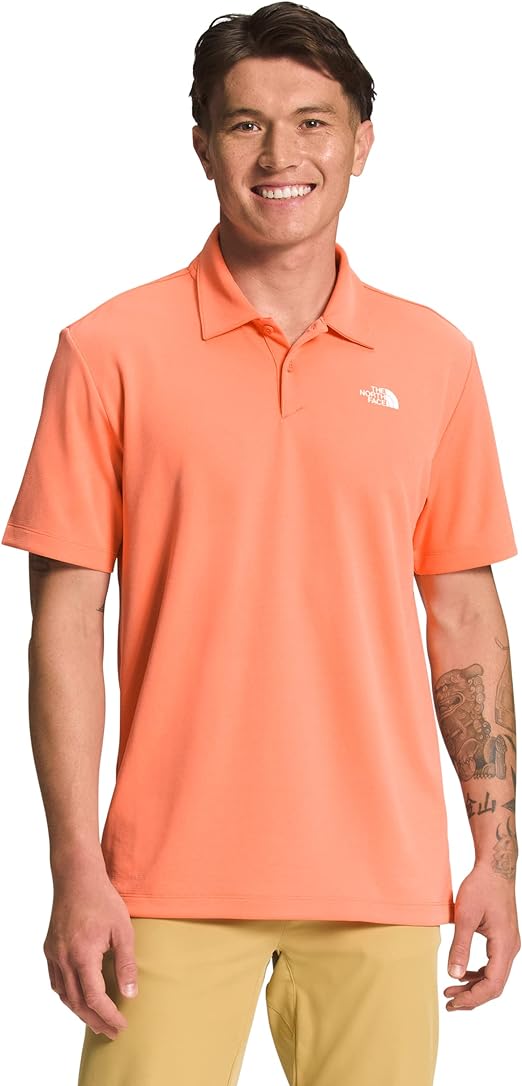 The North Face Men's Wander Polo Dusty Coral Orange
