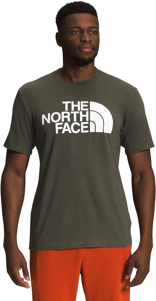 The North Face Men&#39;s S/S Half Dome Tee New Taupe Green/TNF White