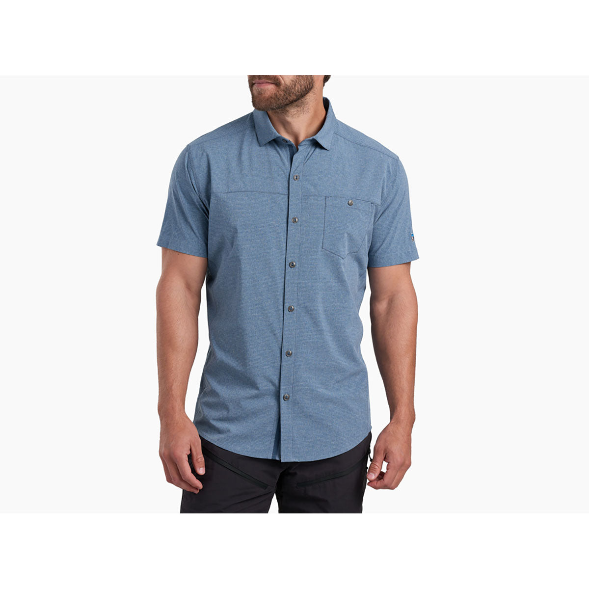 Kuhl Mens Optimizr Short Sleeve Endless Sea