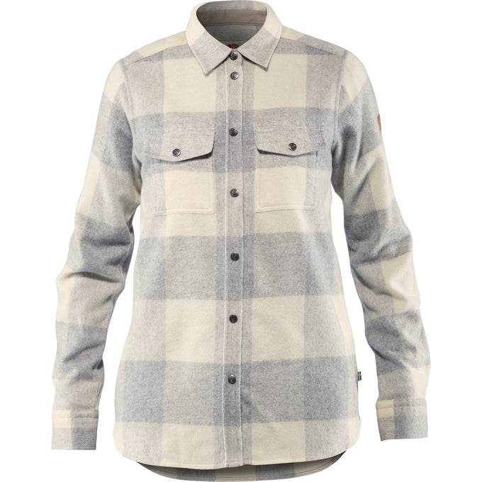 Fjallraven Women's Canada Shirt 021-113 Fog-Chalk White