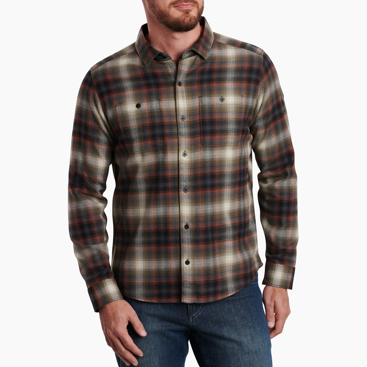 Kuhl Men's Law Flannel Long Sleeve Redrock Falls