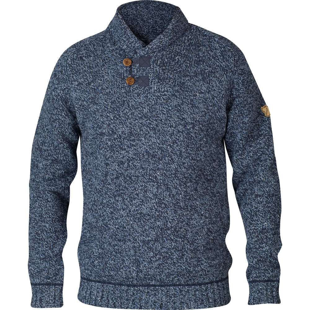 Fjallraven Men&#39;s Lada Sweater Dark Navy