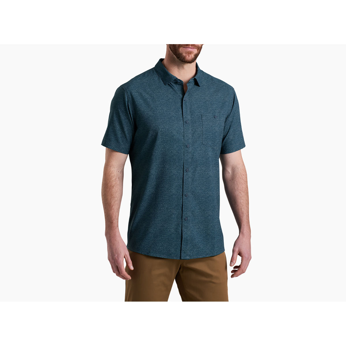 Kuhl Mens Persuadr Short Sleeve Midnight