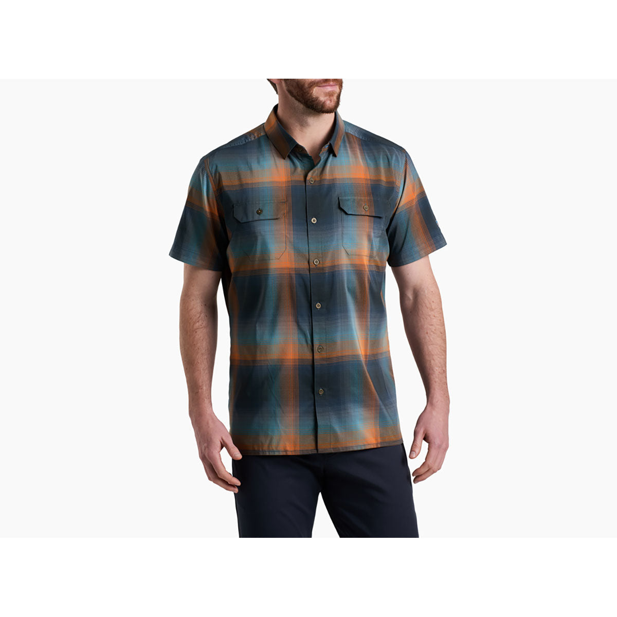 Kuhl Mens Response Short Sleeve Reflecting ake / L