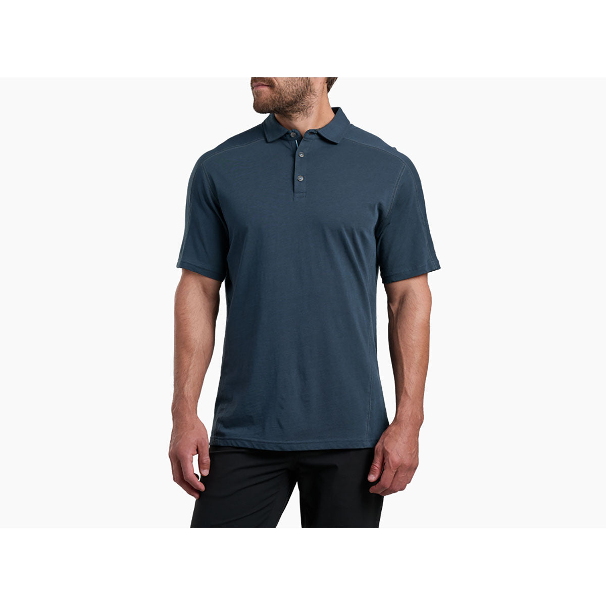 Kuhl Mens Brazen KUHLdry Polo Pirate Blue