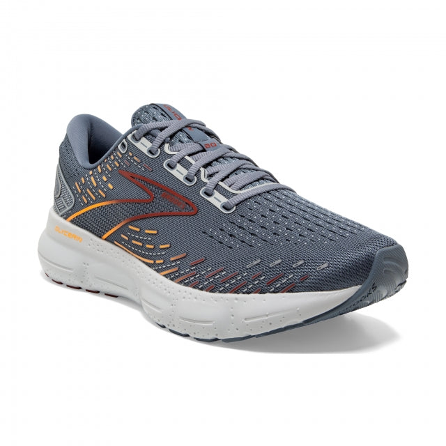 Brooks Mens Glycerin 20 034 Grey/Chili Oil/Orange