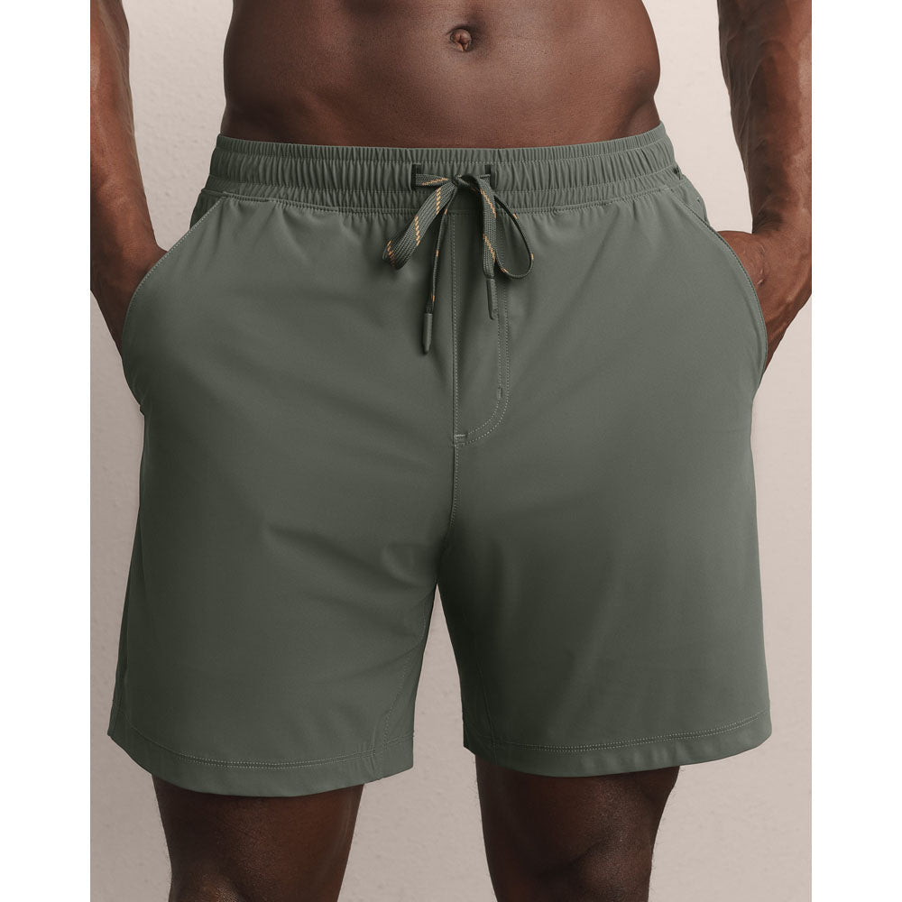 Rhone Mens Pursuit Short - Unlined - 7 Olive Shadow