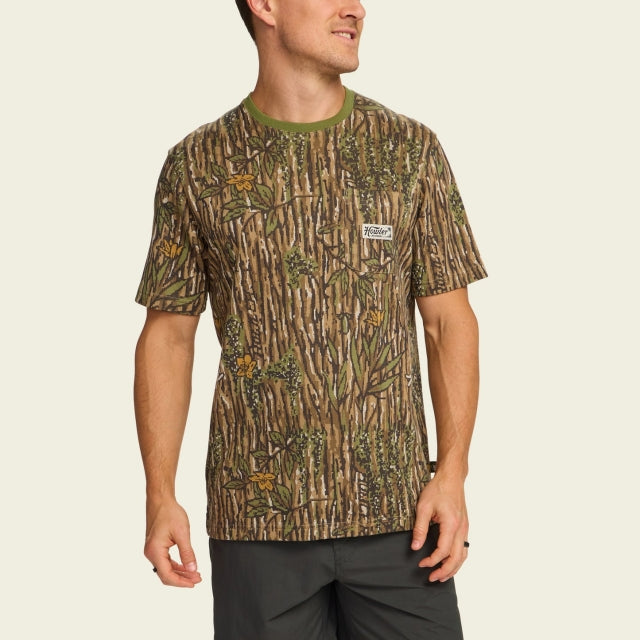 Howler Brothers Mens Jacquard T SWA Swamp Country Camo