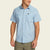 Howler Brothers Mens H Bar B Snapshirt VIN Vintage Grid Floral: Pool Blue