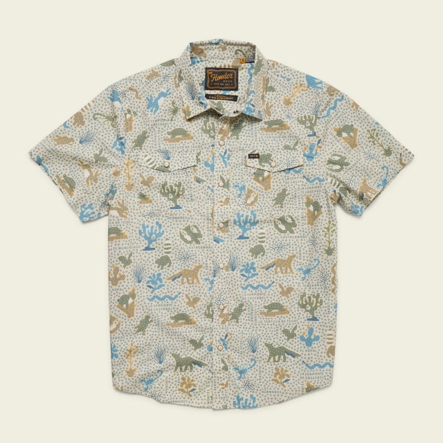 Howler Brothers Mens H Bar B Snapshirt SAN Ecosistema: Sand