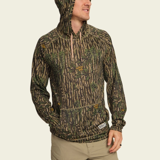 Howler Brothers Mens Loggerhead Hoodie SWA Swamp Country Camo