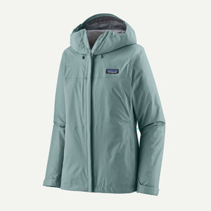 Patagonia Womens Torrentshell 3L Rain Jacket Blue Sage