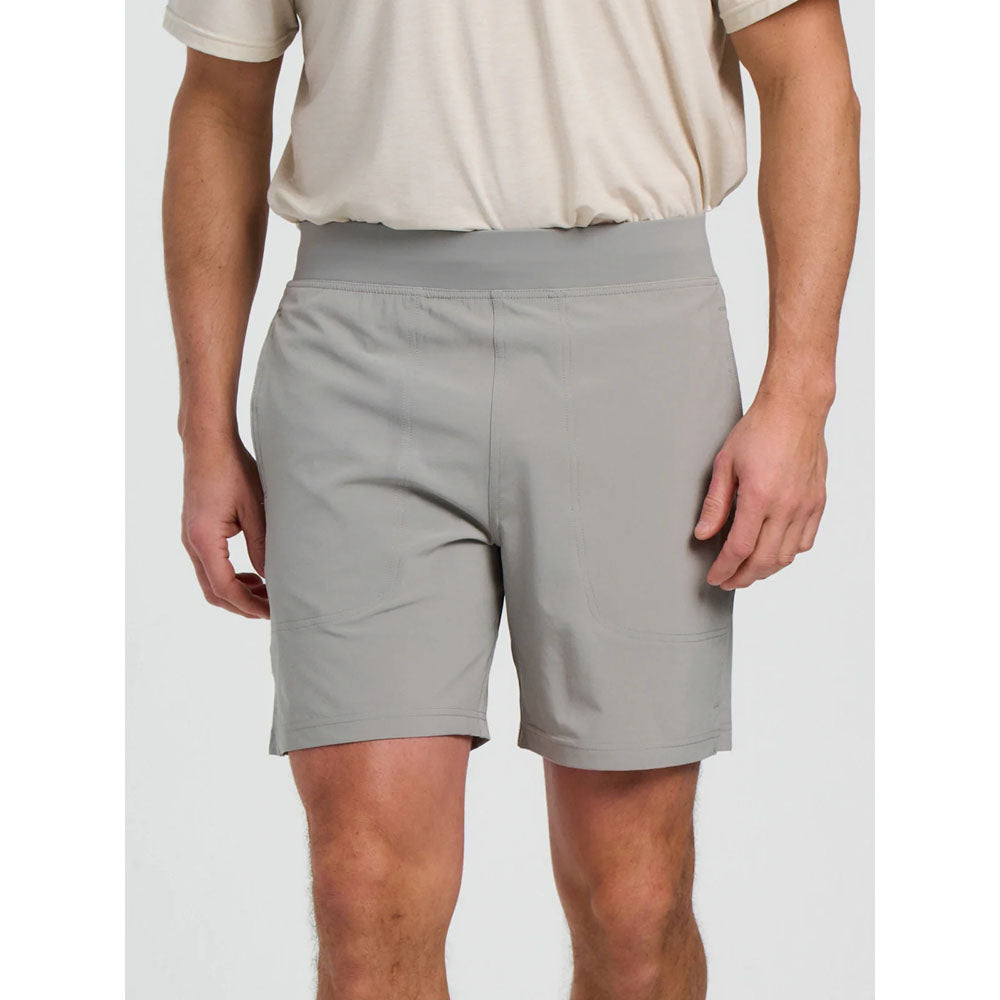 Free Fly Apparel Mens Active Breeze Short - 7 Cement