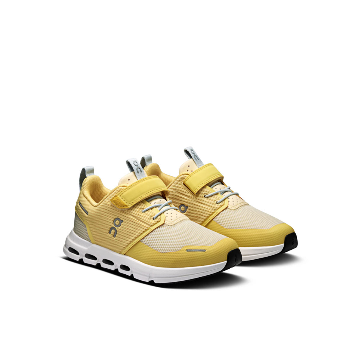 On Running Kids Cloud Play Citrine | White