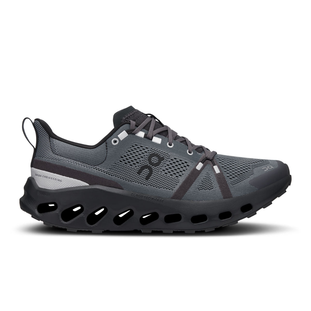 On Running Mens Cloudsurfer Trail Eclipse | Black