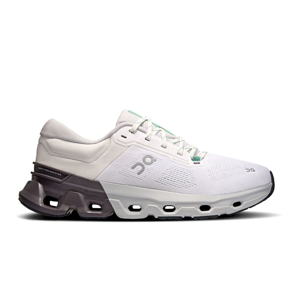 On Running Mens Cloudflyer 5 White | Pebble