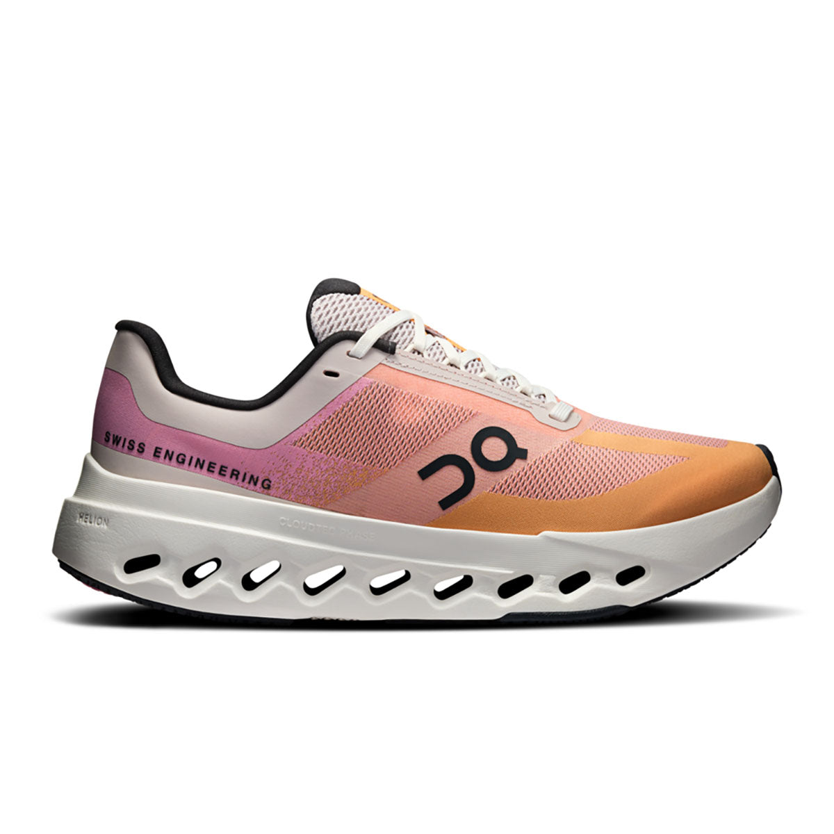 On Running Womens Cloudsurfer 2 Tangerine | Ivory