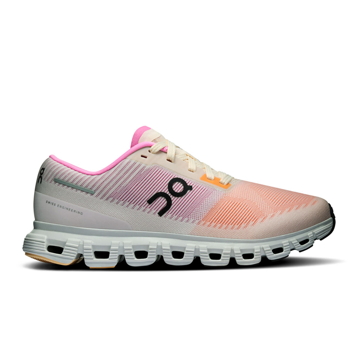 On Running Womens Cloud 6 Push Tangerine | Raspberry