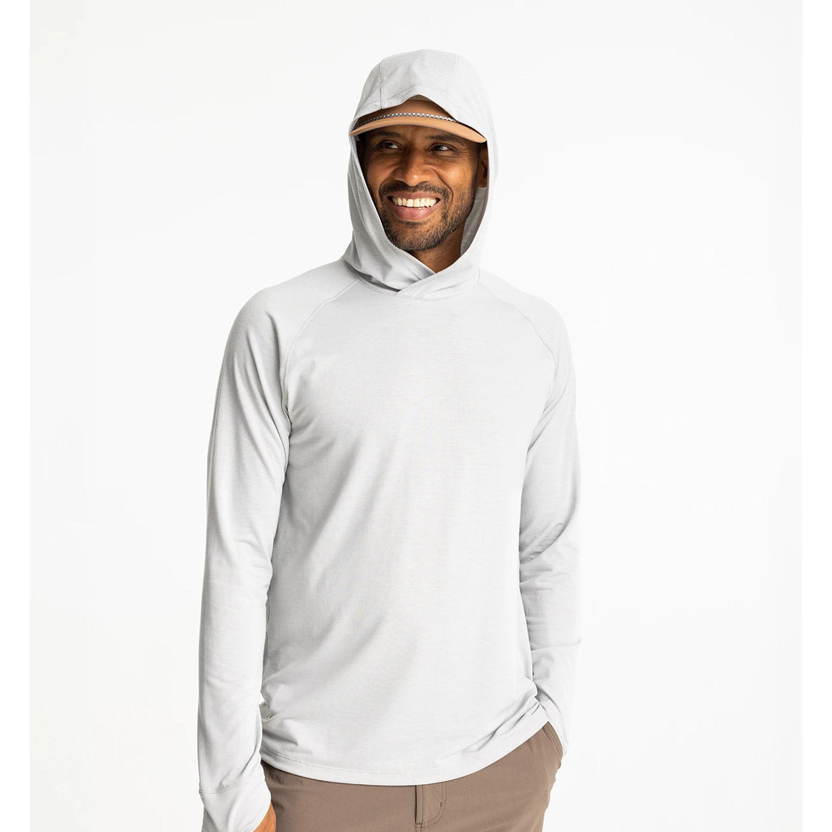 Free Fly Apparel Men&#39;s Elevate Hoodie Aspen Grey