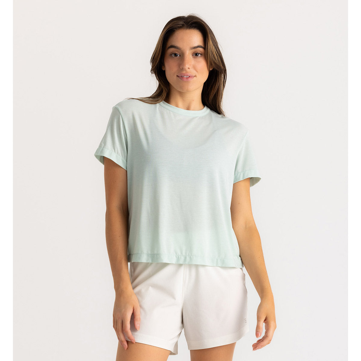 Free Fly Apparel Women&#39;s Elevate Lightweight Tee Surf Spray