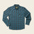 Howler Brothers Men's Harkers Flannel Shirt Barrett Plaid: Bluenote