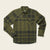 Howler Brothers Men's Harkers Flannel Shirt ega Plaid: Dark Olive / M