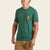 Howler Brothers Men's Select Pocket T-Shirt Dual Howler: Forest Green