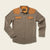 Howler Brothers Men's Stockman Stretch Snapshirt Cocodrillo/Duck Brown